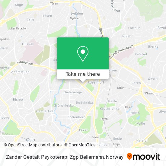 Zander Gestalt Psykoterapi Zgp Bellemann map