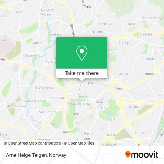 Arne Helge Teigen map