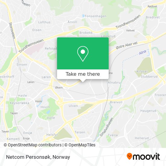Netcom Personsøk map