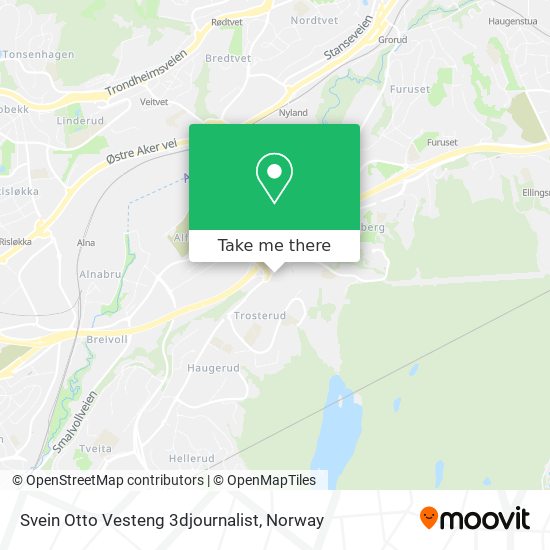 Svein Otto Vesteng 3djournalist map