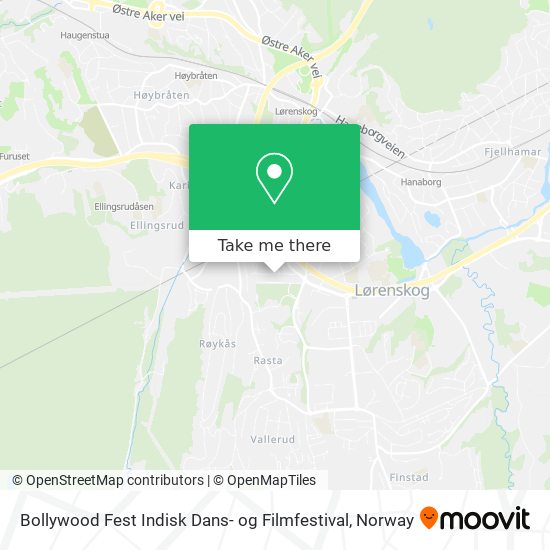 Bollywood Fest Indisk Dans- og Filmfestival map