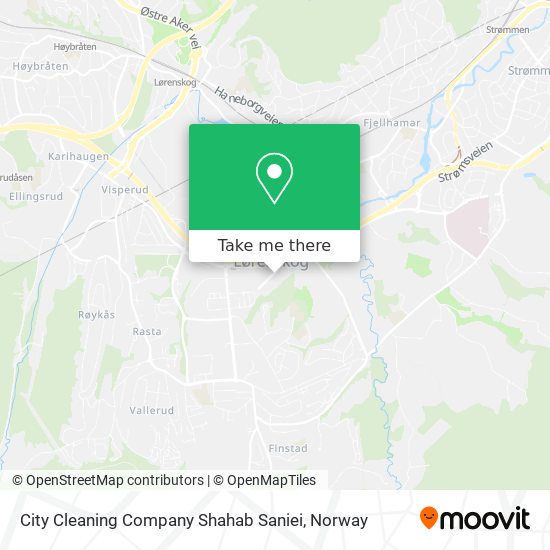 City Cleaning Company Shahab Saniei map