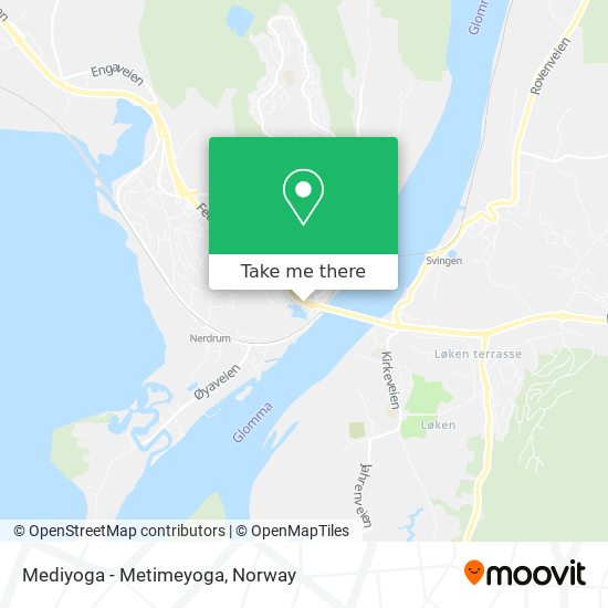 Mediyoga - Metimeyoga map