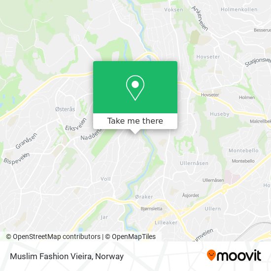 Muslim Fashion Vieira map