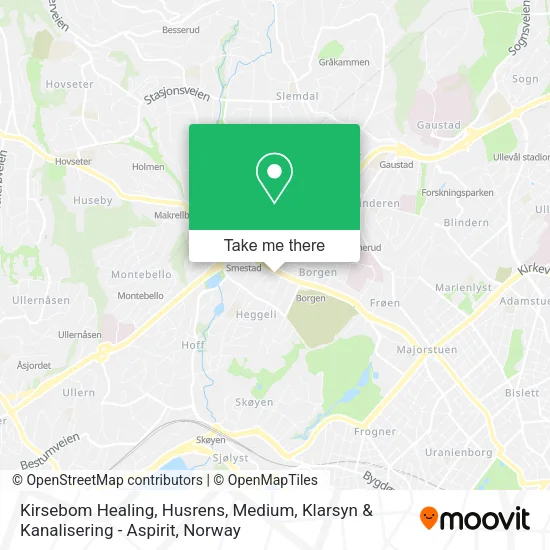Kirsebom Healing, Husrens, Medium, Klarsyn & Kanalisering - Aspirit map