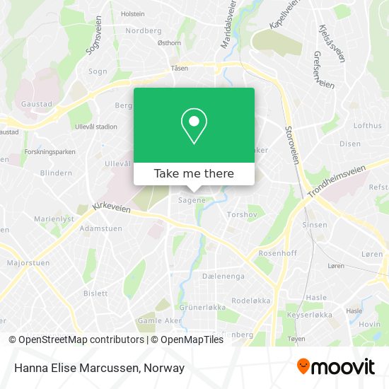 Hanna Elise Marcussen map