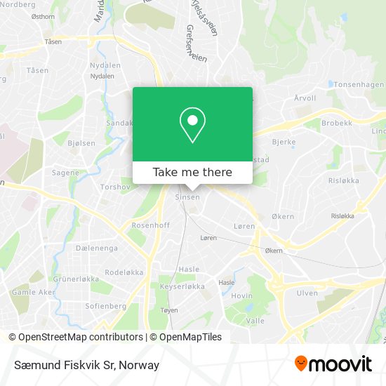 Sæmund Fiskvik Sr map