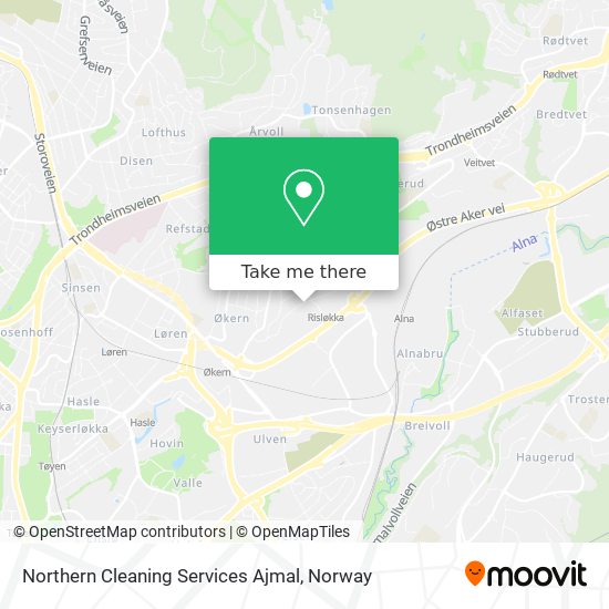 Northern Cleaning Services Ajmal map