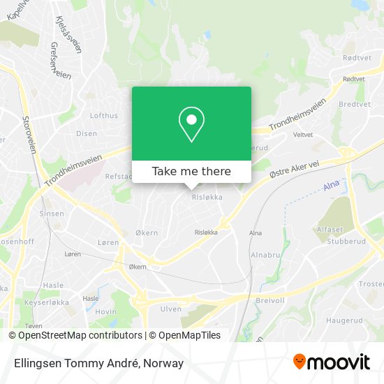 Ellingsen Tommy André map