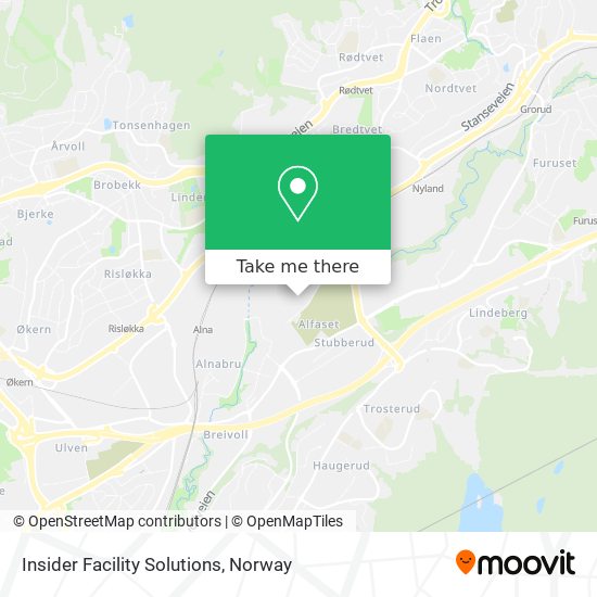 Insider Facility Solutions map