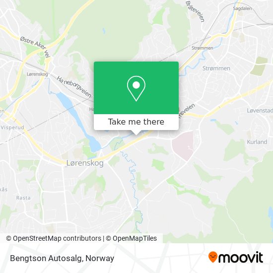 Bengtson Autosalg map