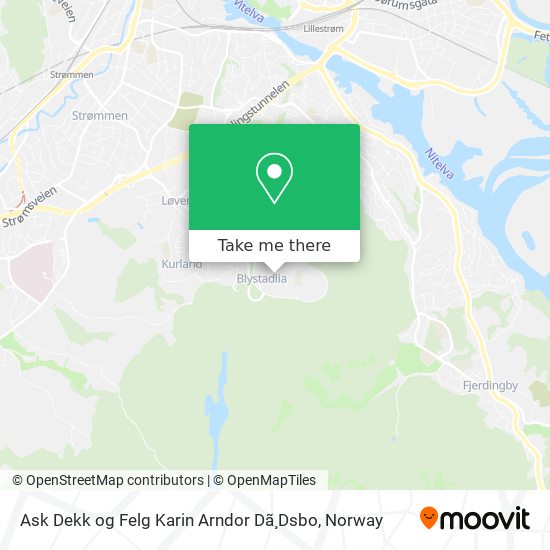 Ask Dekk og Felg Karin Arndor Dã¸Dsbo map