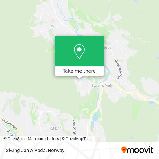 Siv.Ing Jan A Vada map