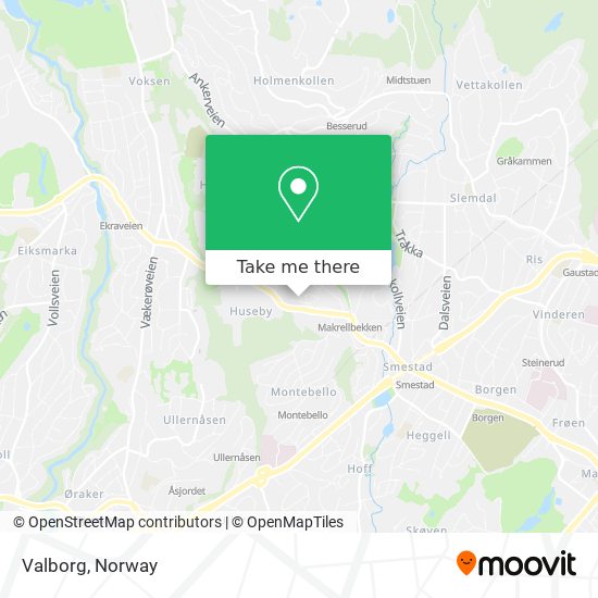 Valborg map