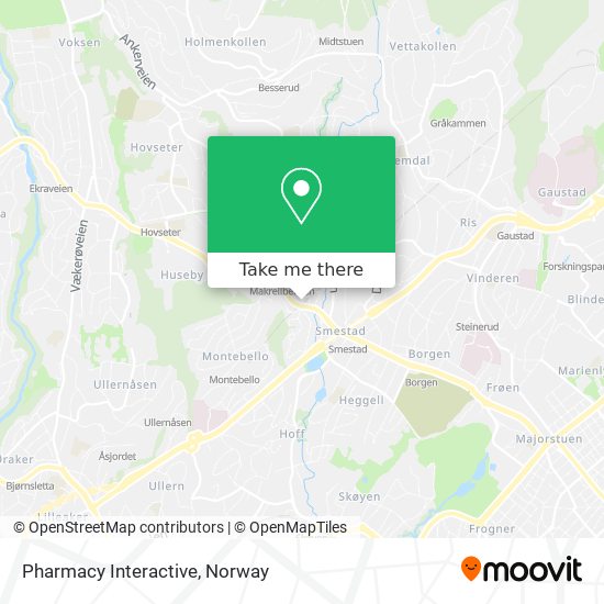 Pharmacy Interactive map