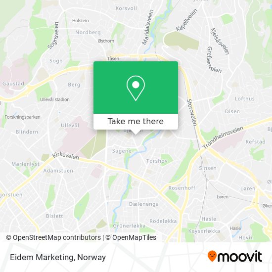 Eidem Marketing map