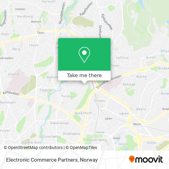 Electronic Commerce Partners map