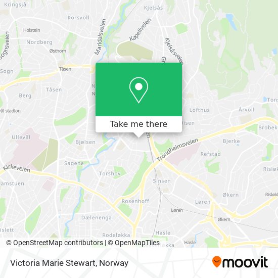 Victoria Marie Stewart map