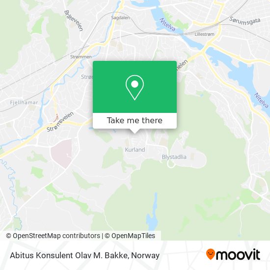 Abitus Konsulent Olav M. Bakke map
