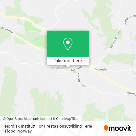 Nordisk Institutt For Prestasjonsutvikling Terje Flood map