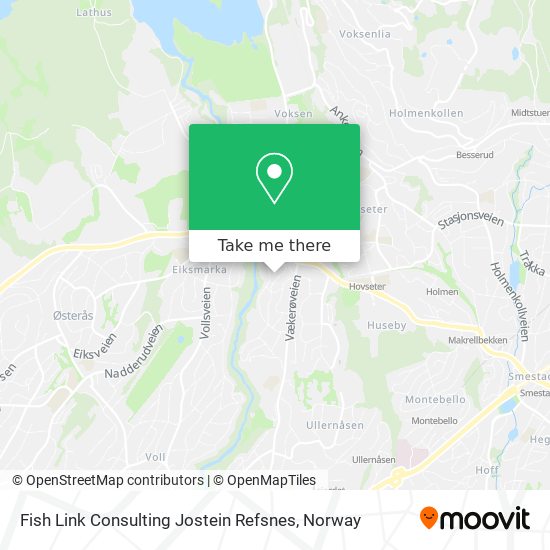 Fish Link Consulting Jostein Refsnes map