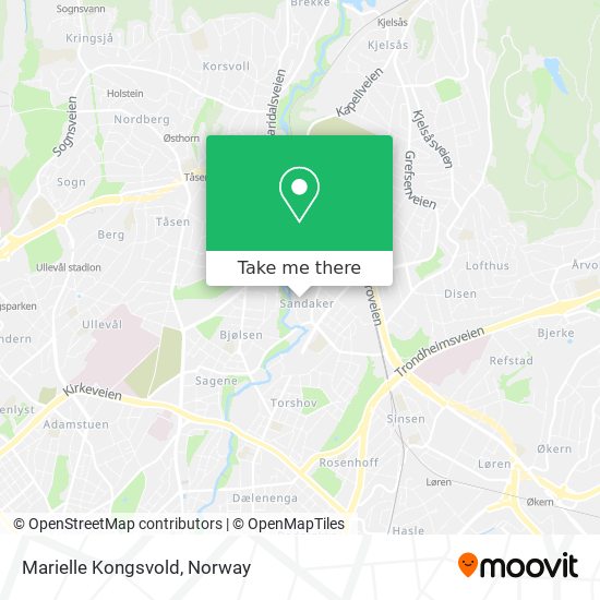 Marielle Kongsvold map