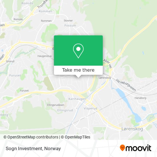 Sogn Investment map