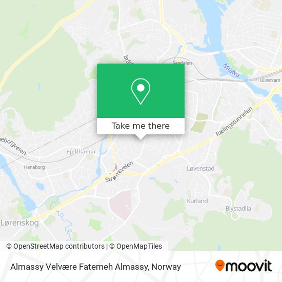 Almassy Velvære Fatemeh Almassy map