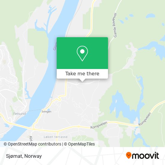 Sjømat map