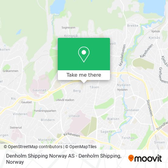 Denholm Shipping Norway AS - Denholm Shipping map