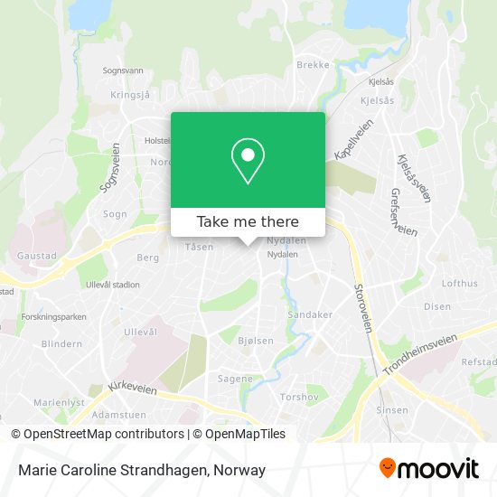 Marie Caroline Strandhagen map