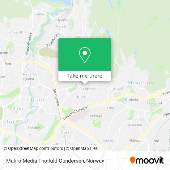 Makro Media Thorkild Gundersen map