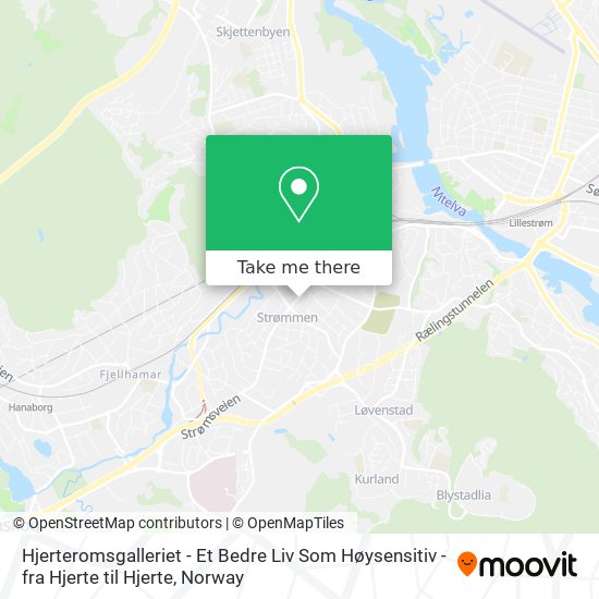 Hjerteromsgalleriet - Et Bedre Liv Som Høysensitiv - fra Hjerte til Hjerte map