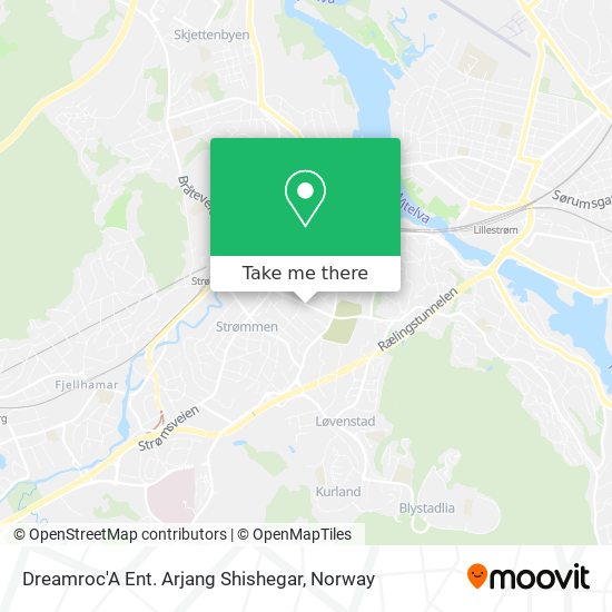 Dreamroc'A Ent. Arjang Shishegar map