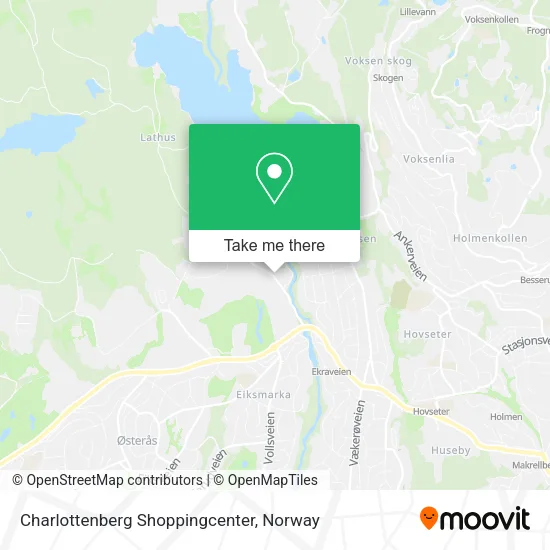 Charlottenberg Shoppingcenter map