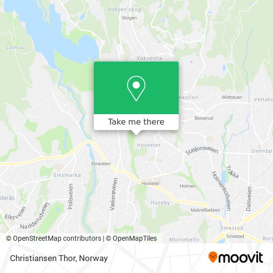 Christiansen Thor map