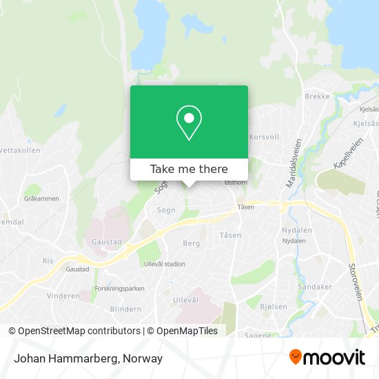 Johan Hammarberg map