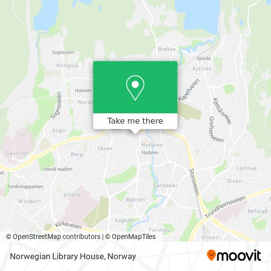 Norwegian Library House map
