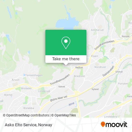 Asko Elto Service map