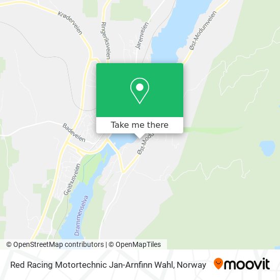 Red Racing Motortechnic Jan-Arnfinn Wahl map