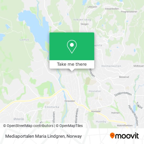 Mediaportalen Maria Lindgren map