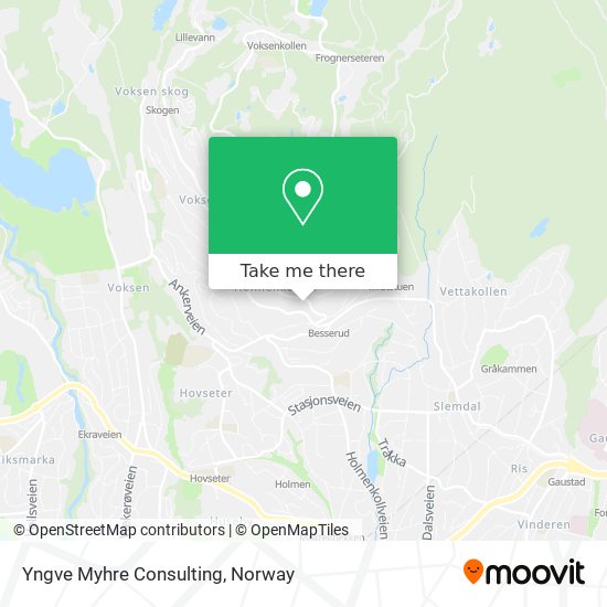 Yngve Myhre Consulting map