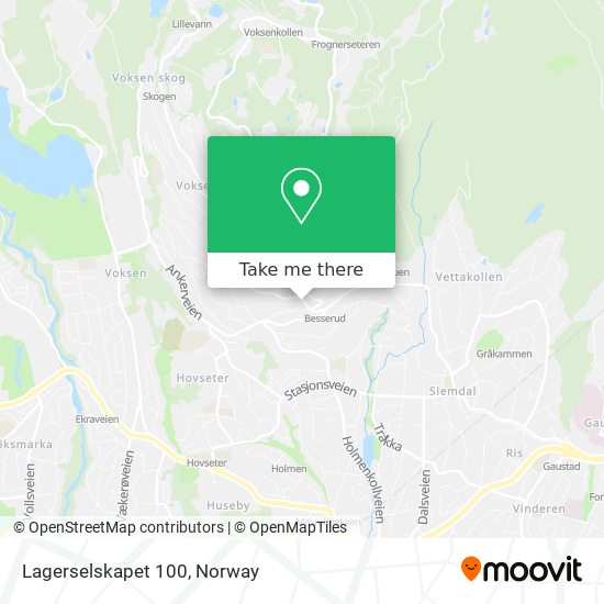 Lagerselskapet 100 map