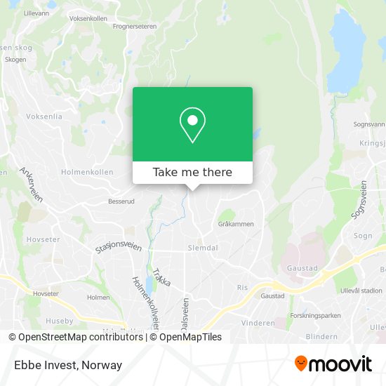 Ebbe Invest map