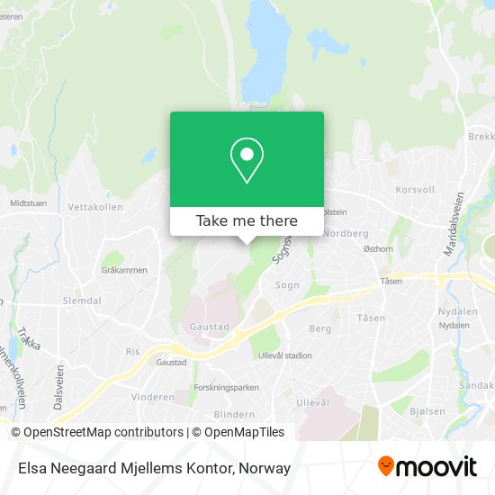 Elsa Neegaard Mjellems Kontor map