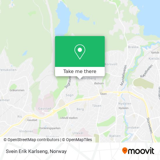 Svein Erik Karlseng map