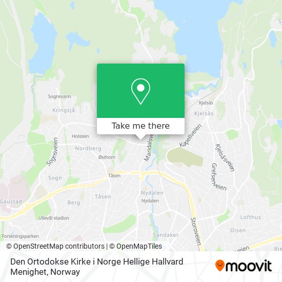 Den Ortodokse Kirke i Norge Hellige Hallvard Menighet map