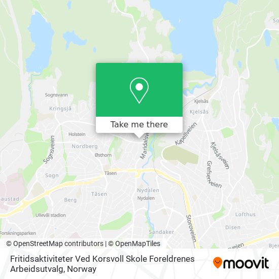 Fritidsaktiviteter Ved Korsvoll Skole Foreldrenes Arbeidsutvalg map