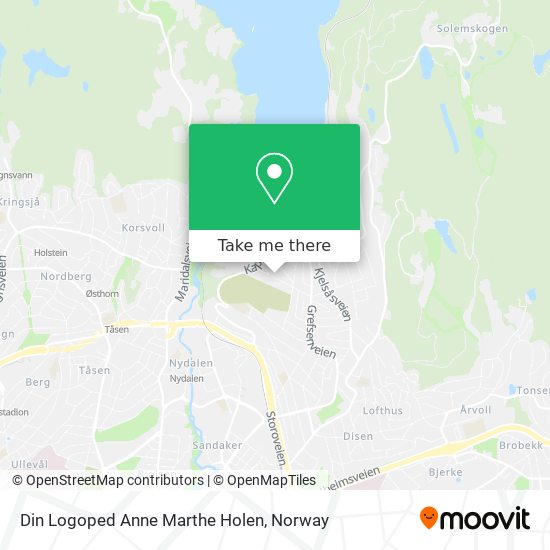 Din Logoped Anne Marthe Holen map