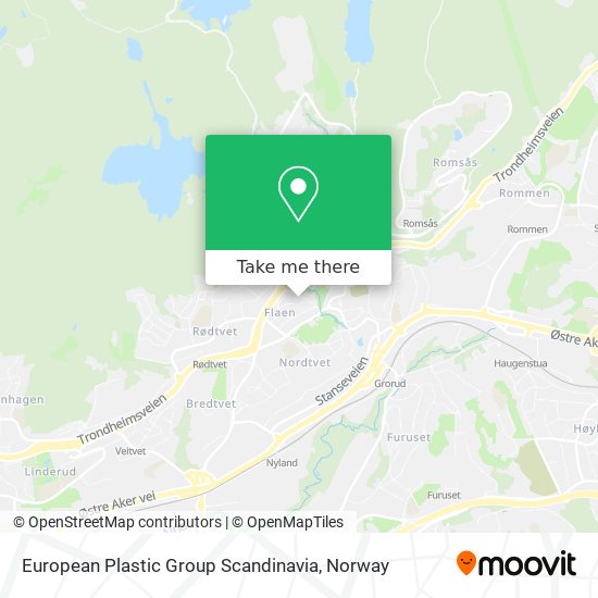 European Plastic Group Scandinavia map